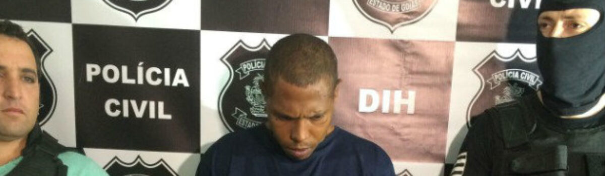 DIH prende suspeito de esquartejar pedreiro em Goiânia