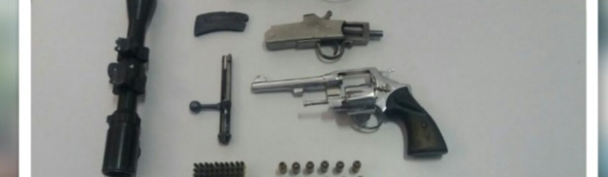 Operação em Formosa retira armas de circulação e prende duas pessoas