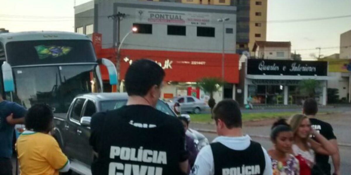 Impeachment: Polícia Civil de Anápolis monitora excursões a Brasília