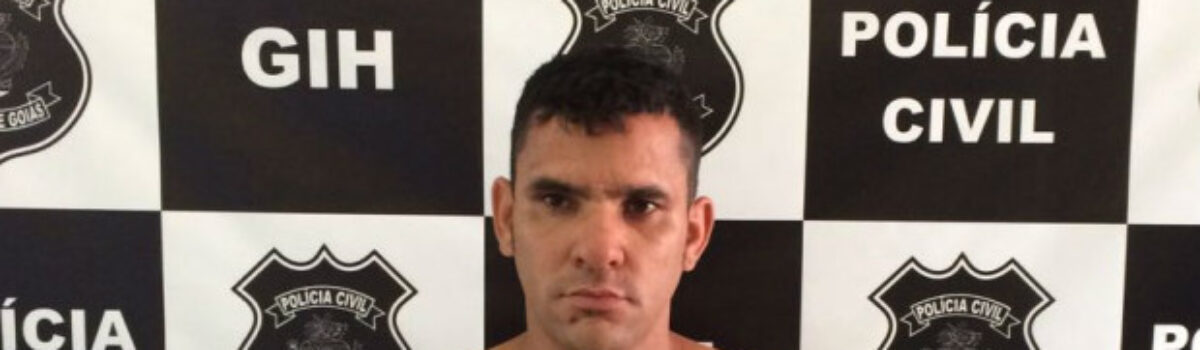 Homem que matou mulher durante roubo é preso pelo GIH de Anápolis