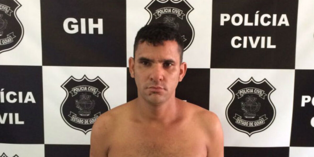 Homem que matou mulher durante roubo é preso pelo GIH de Anápolis