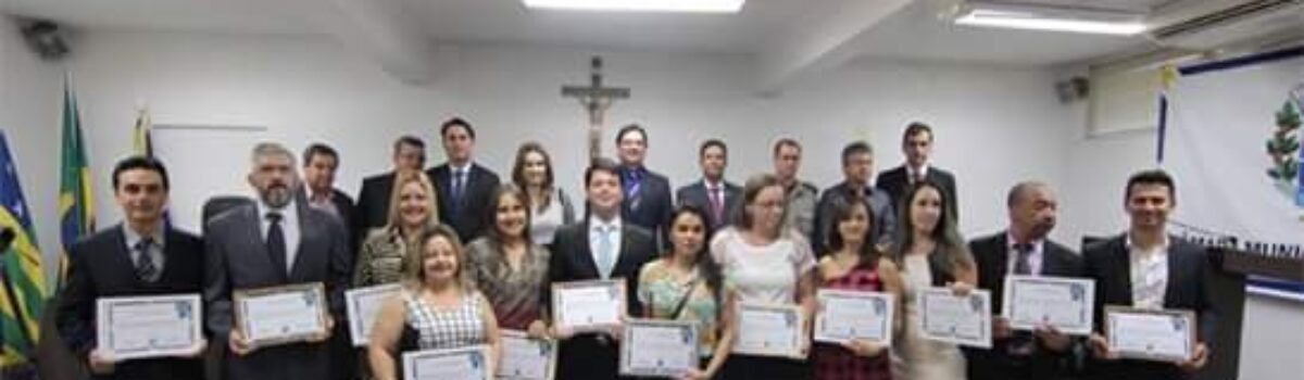 Policiais civis recebem homenagem da Câmara Municipal de Anápolis