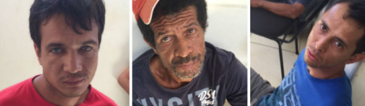 Trio é preso por tentar matar vizinha em Caldas Novas
