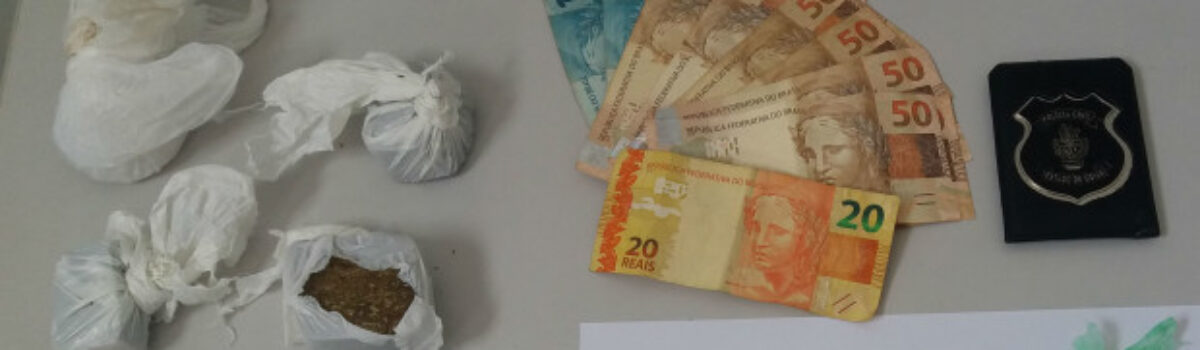 Em Formosa, polícia encontra droga que seria levada para presídio