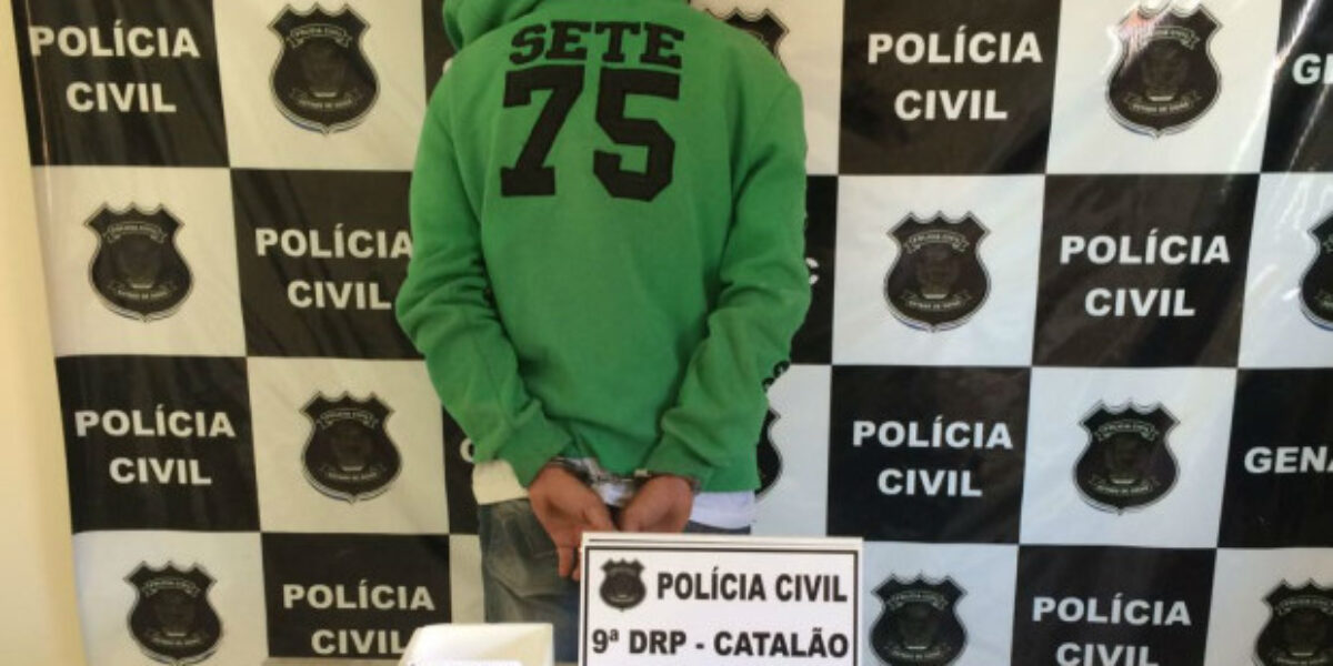Genarc de Catalão prende traficante em Davinópolis