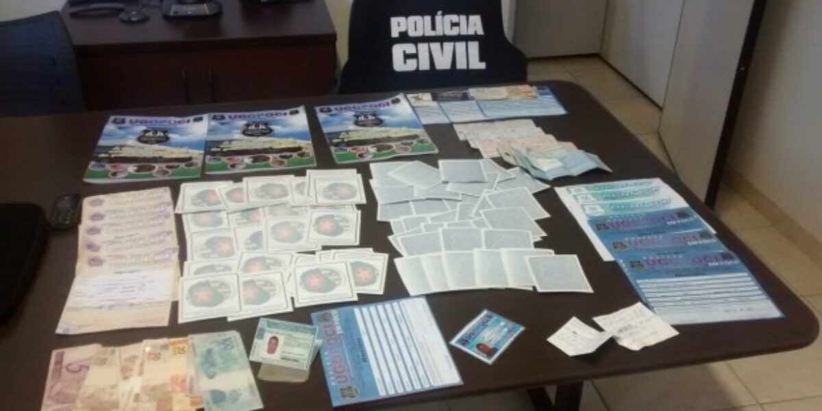 Jataí: Preso estelionatário que se passava por policial civil