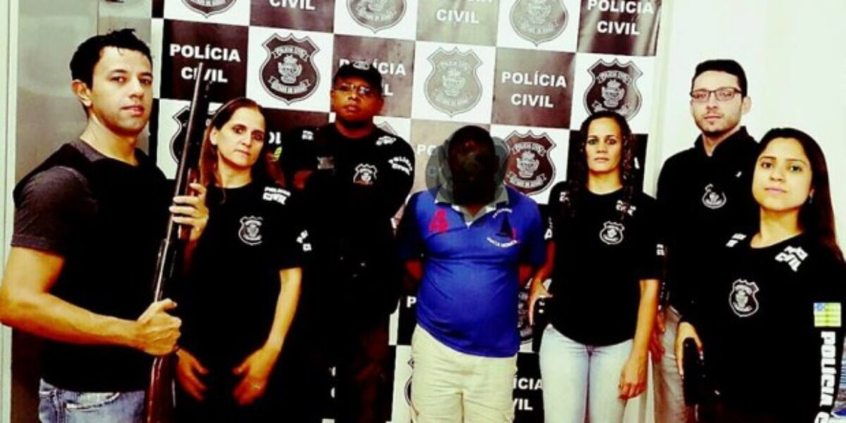 Polícia Civil prende suspeito de estupro de vulnerável em Luziânia