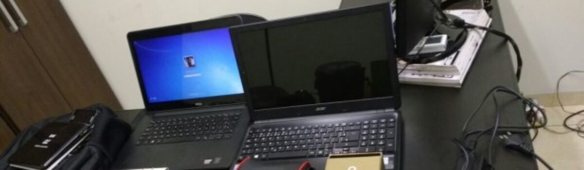 Policiais civis e militares de Jataí recuperam objetos furtados