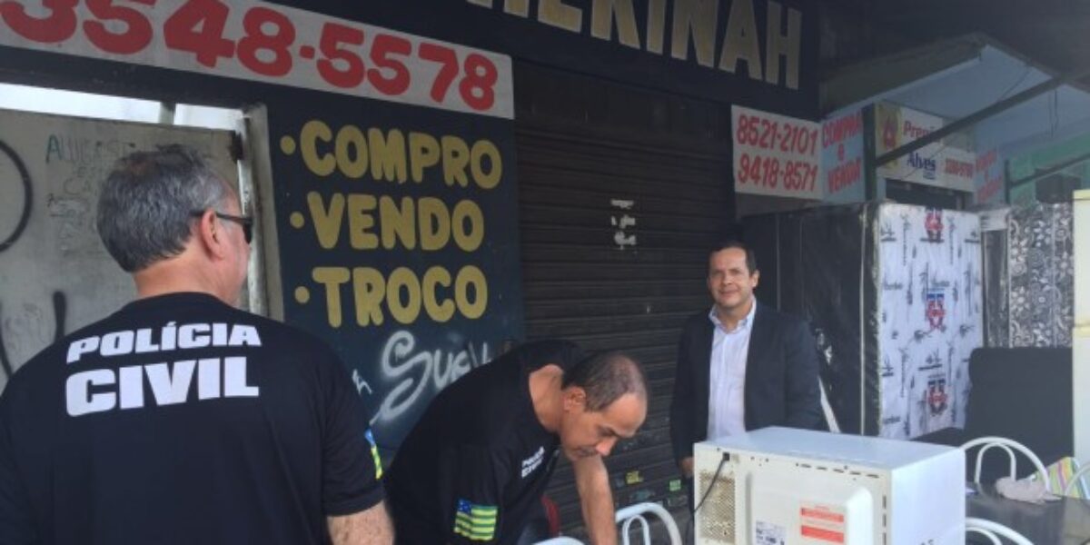 Polícia Civil de Aparecida de Goiânia faz operação em pregões