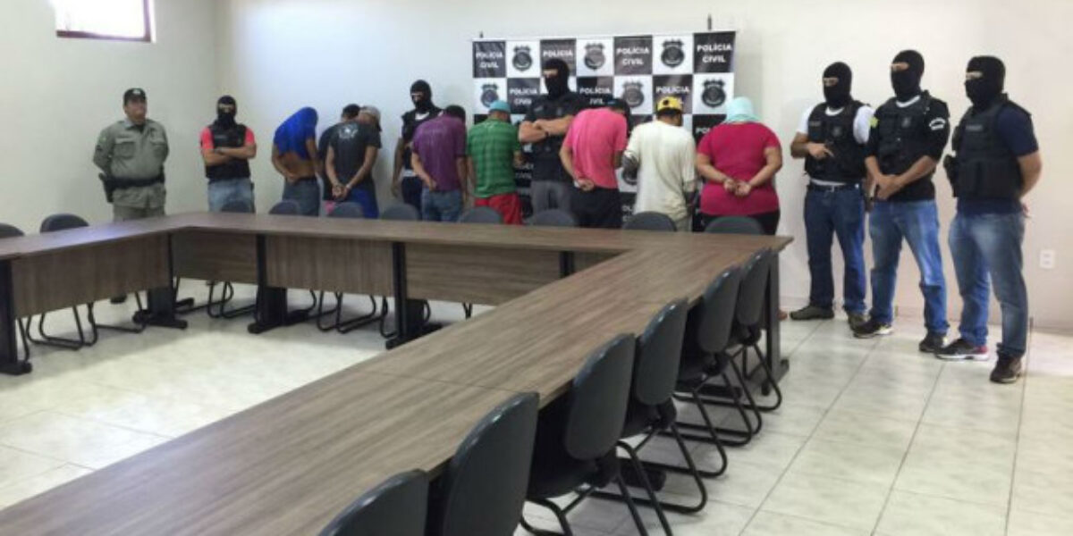 Operação Xadrez Merecido: Dez pessoas são presas em Rio Verde