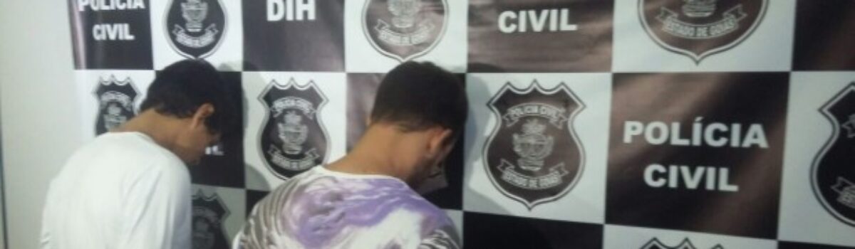 Dupla suspeita de matar idoso “por engano” é apresentada em Goiânia
