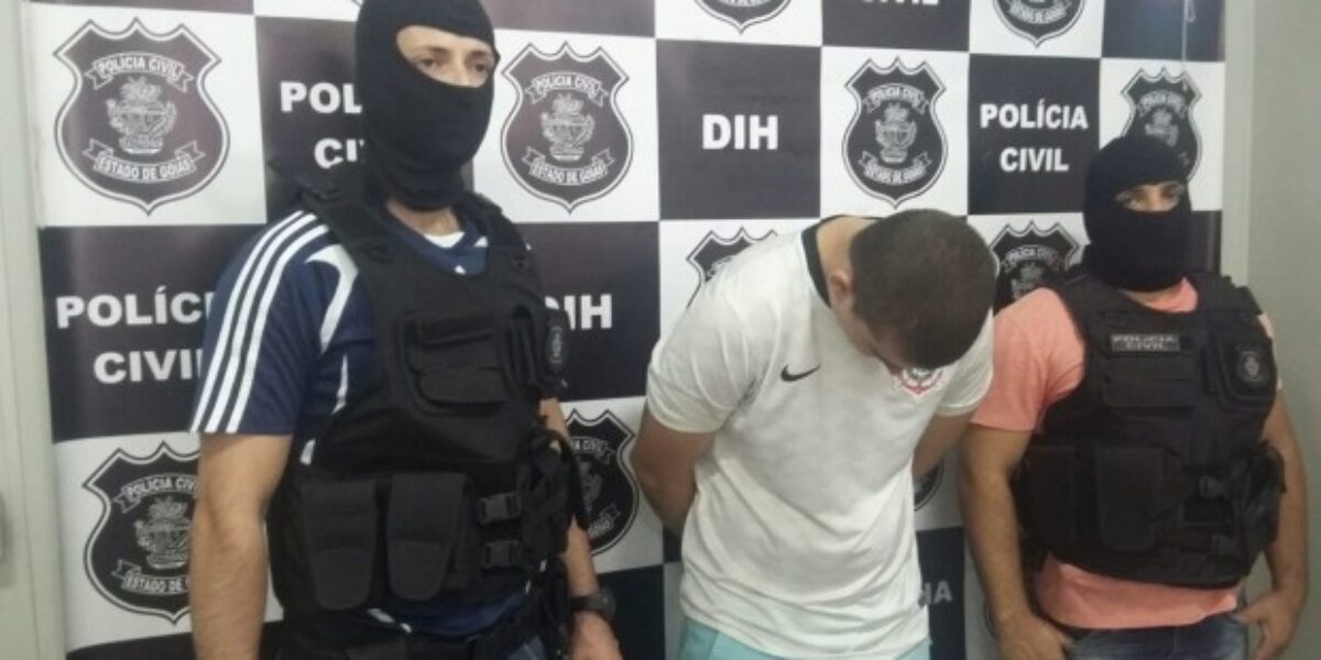 Traficante suspeito de encomendar homicídios é apresentado na DIH