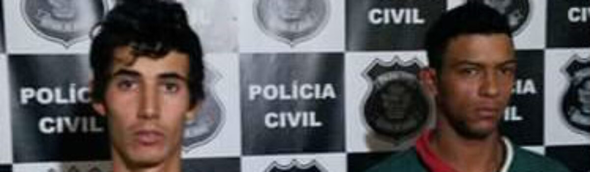 Dupla suspeita de tentativa de roubo é presa em Pirenópolis