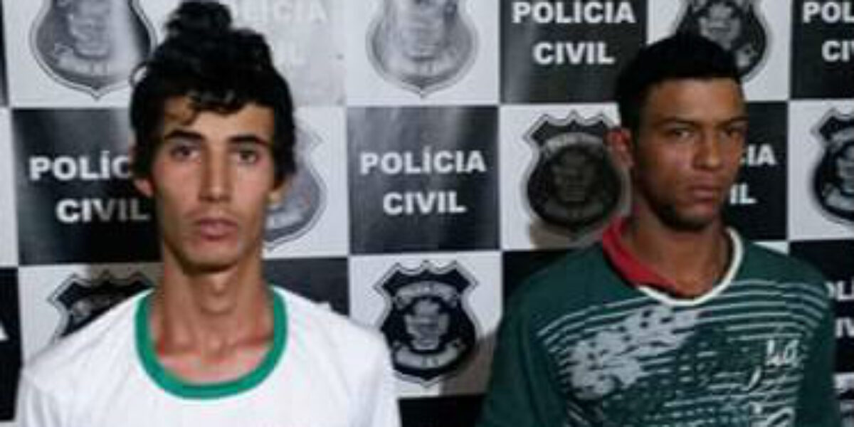 Dupla suspeita de tentativa de roubo é presa em Pirenópolis