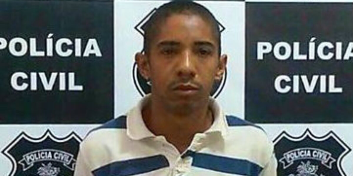 Em Luziânia, Polícia Civil prende condenado por porte de arma de fogo