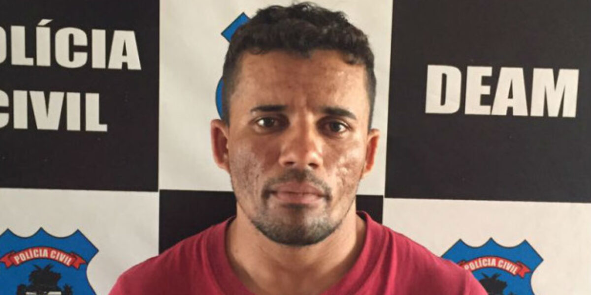 Acusado de tentativa de feminicídio é preso pela Deam de Aparecida