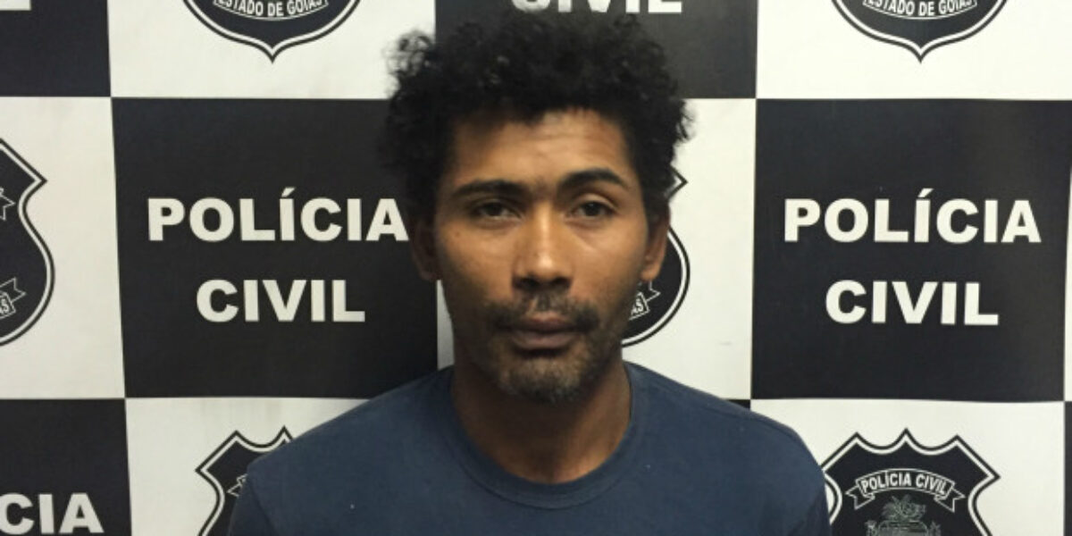 Acusado de matar companheira em crime brutal é preso em Morrinhos