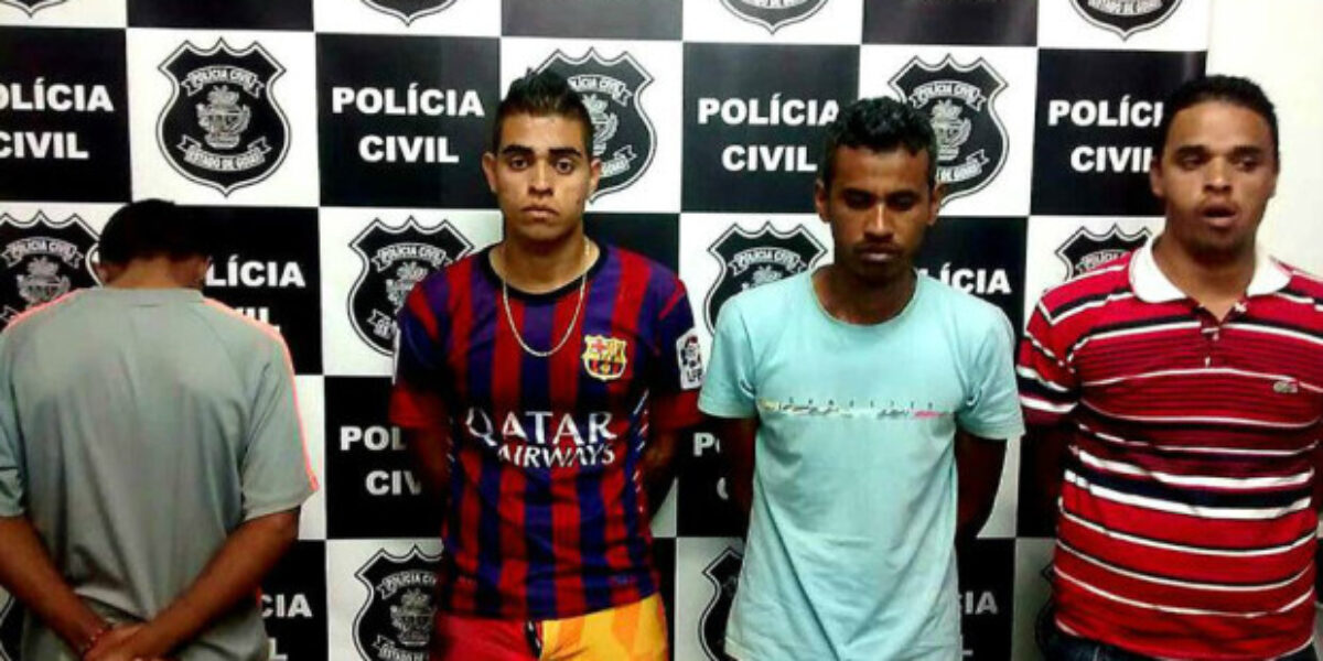 Grupo suspeito de roubo e receptação é preso em Novo Gama