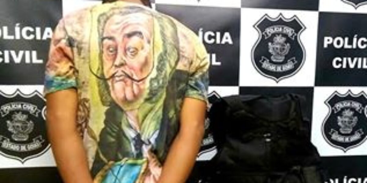 Em Luziânia, menor é flagrado com arma, munições e colete balístico