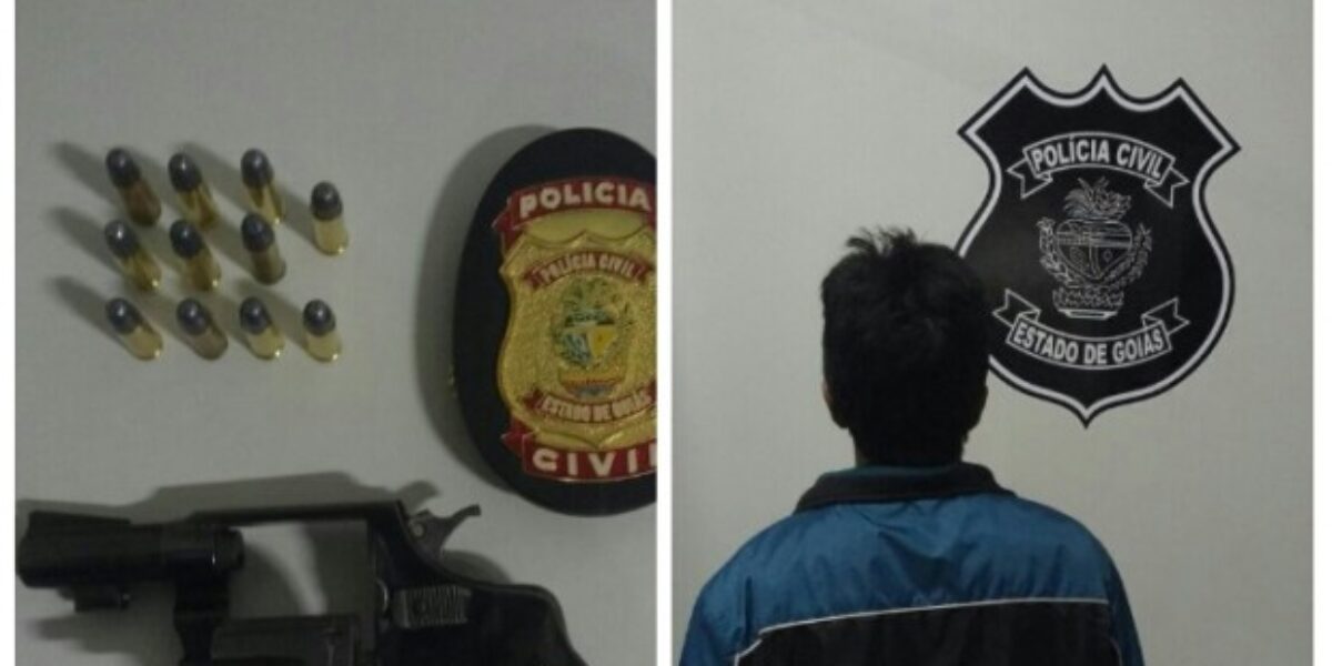 Polícia Civil de Formosa retira mais uma arma ilícita de circulação