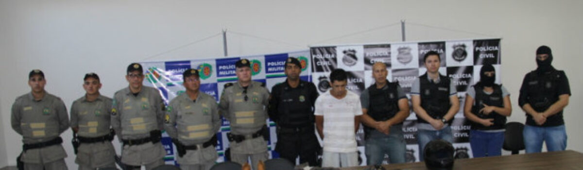 Rio Verde: Autor de latrocínio é preso menos de 5 horas após o crime