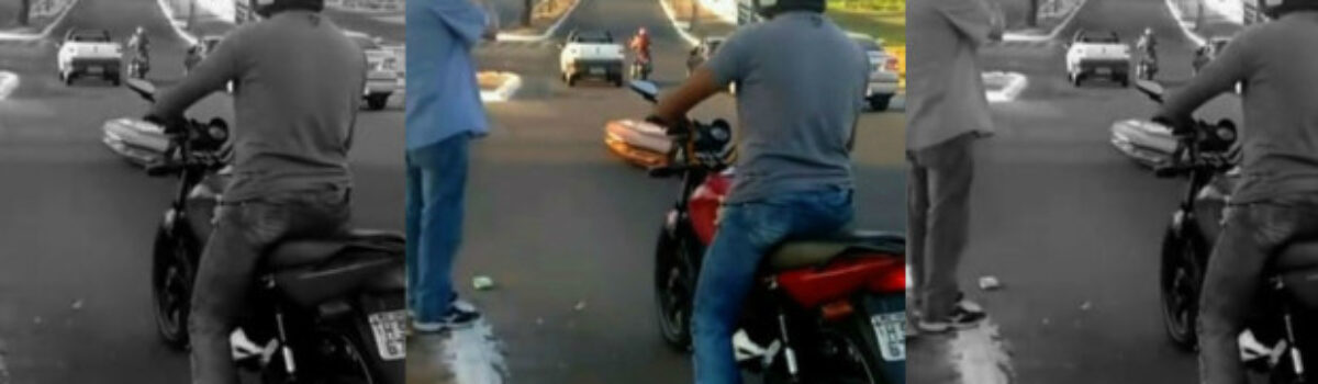 Homem que aparece em vídeo com moto roubada é preso pela DERFRVA