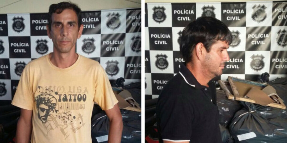 Jaraguá: Dupla suspeita de homicídio é presa pela Polícia Civil