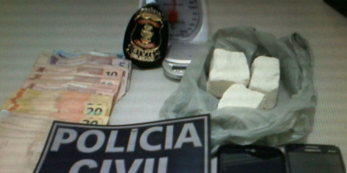 Operação em Nova Crixás prende cinco por tráfico de drogas