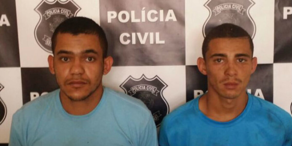 Polícia Civil prende dupla suspeita de roubo e tentativa de homicídio