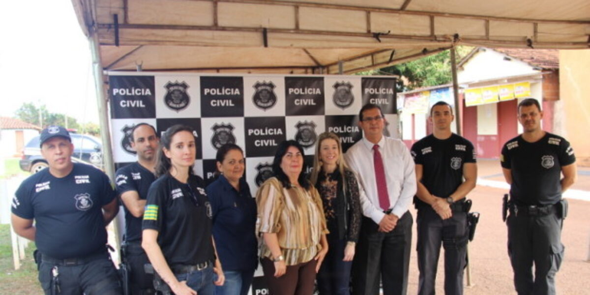 8ª DRP leva projeto Polícia Civil em Ação a Riverlândia