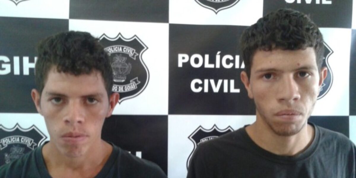 Irmãos homicidas são presos em Anápolis