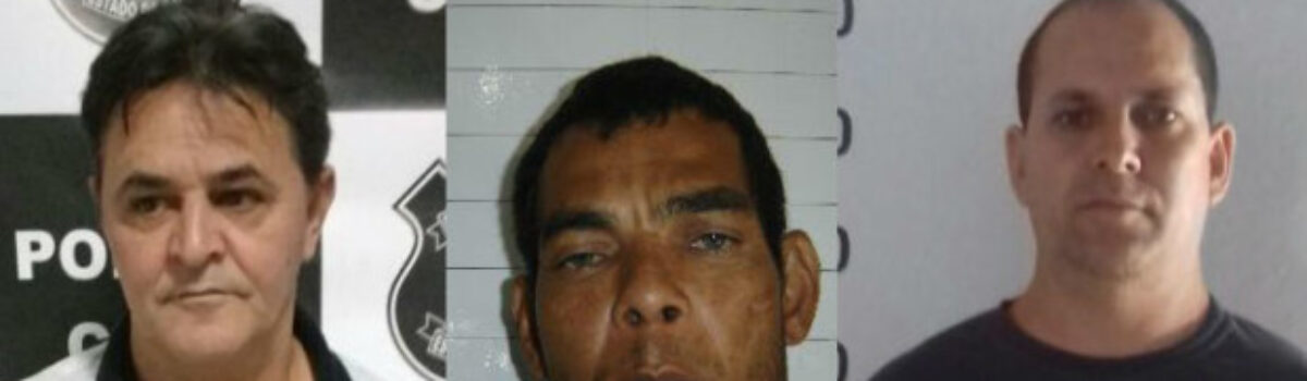 Policiais de Goianira e Anápolis cumprem três mandados de prisão em um dia