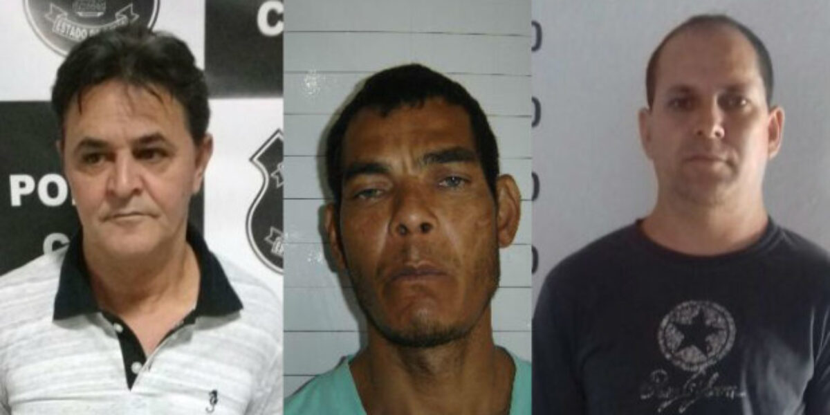 Policiais de Goianira e Anápolis cumprem três mandados de prisão em um dia