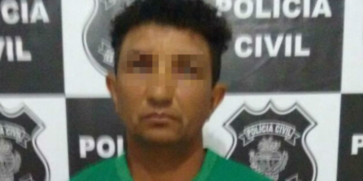 Suspeito de estupro de vulnerável é preso em Jussara