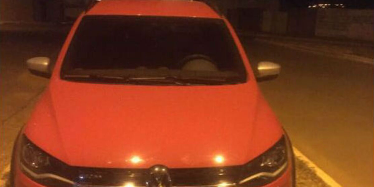 Policiais civis de Formosa recuperam automóvel roubado em Planaltina