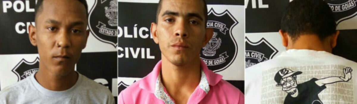 GIH de Novo Gama prende trio suspeito de aterrorizar dependente químico