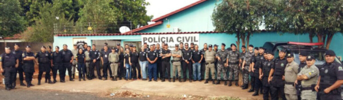 Operação Rastro 33 prende 5 e cumpre 19 mandados no Sul Goiano