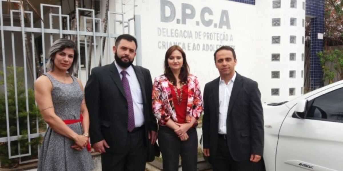 Cúpula da PCGO visita DPCA e 7º DP, no Jardim América