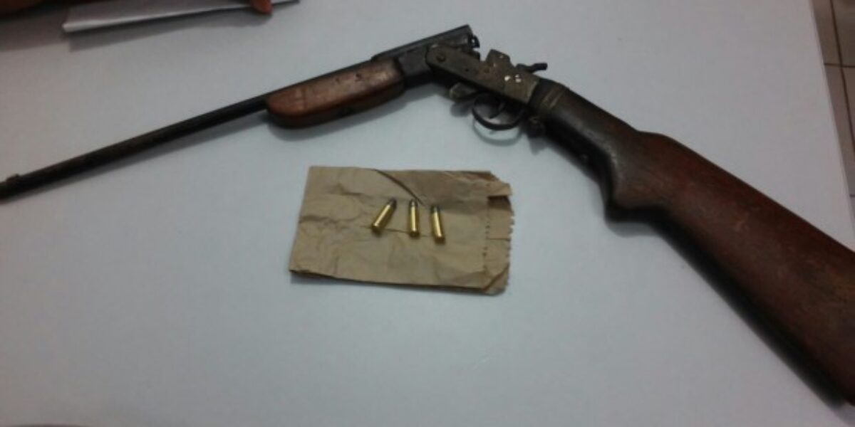 Polícia Civil tira mais uma arma de circulação em Uruaçu