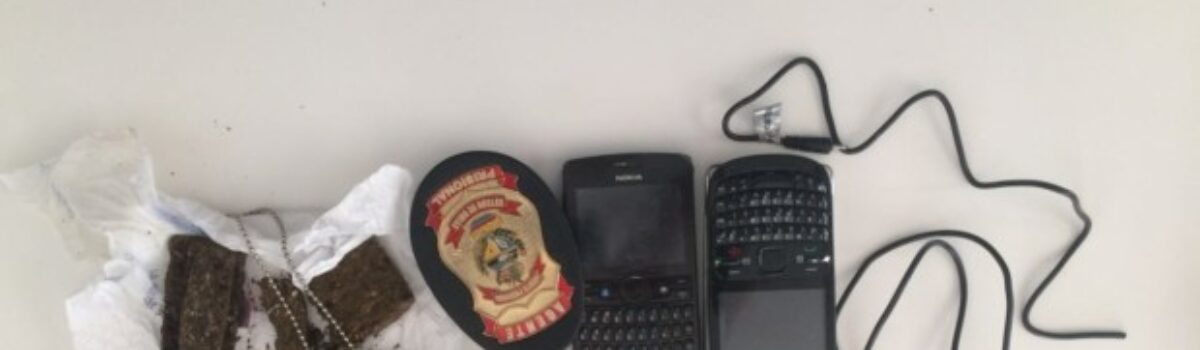 Mulher é presa tentando entrar em presídio com 60g de maconha em sua genitália