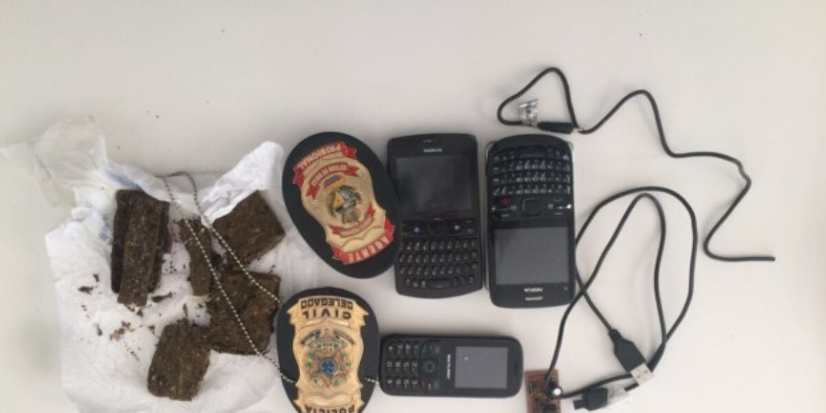 Mulher é presa tentando entrar em presídio com 60g de maconha em sua genitália