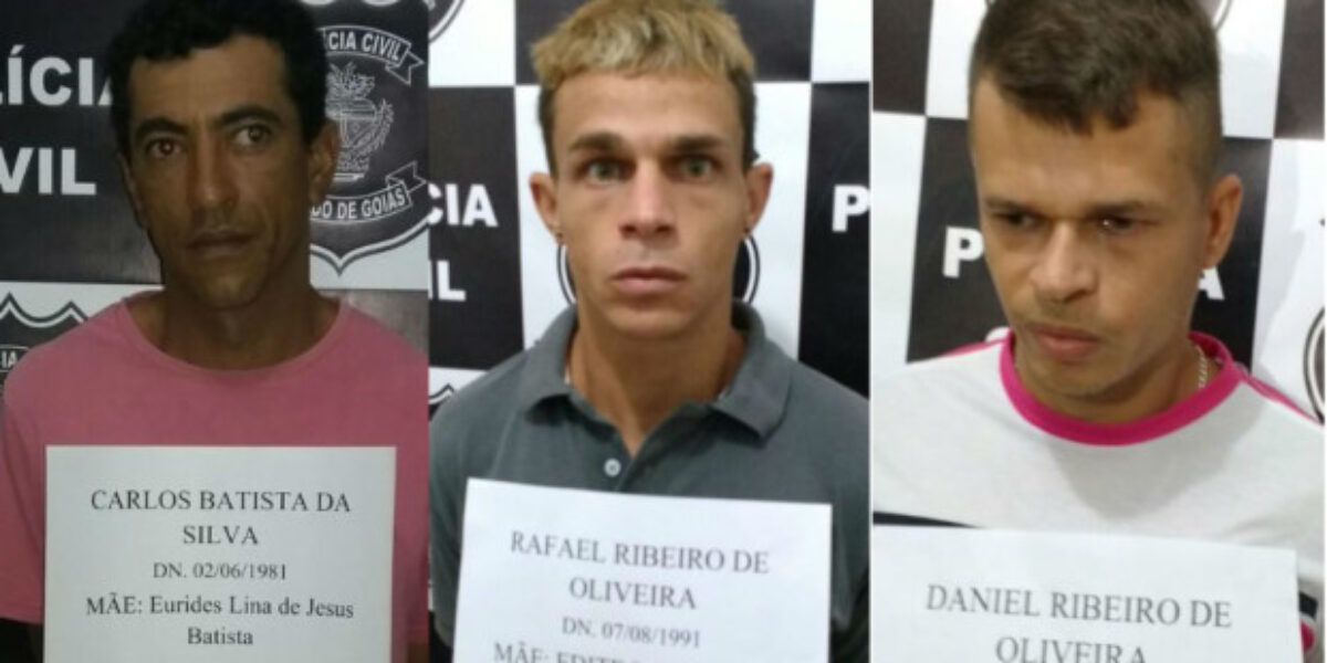 Operação Ninguém Dorme prende 3 traficantes em Itapuranga