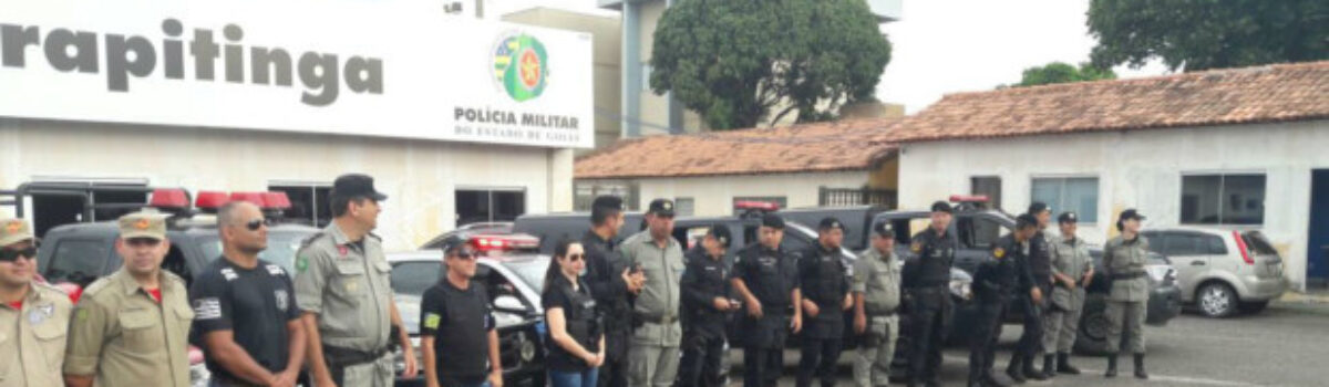 Operação Brasil Central realiza ações em todo o estado, com 10 prisões e 9 flagrantes na última sexta