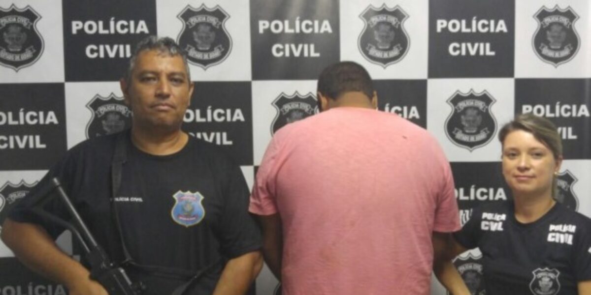 Homem é preso por violência doméstica em Morrinhos