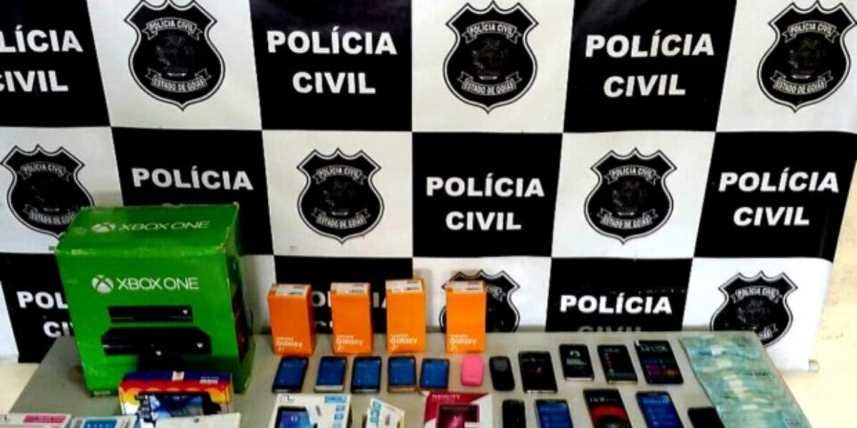 Presos autores de roubo a loja de shopping em Valparaíso