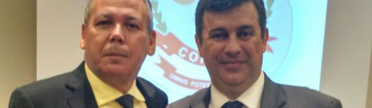 Delegado geral da PCGO encontra diretor nacional da PF em Gramado