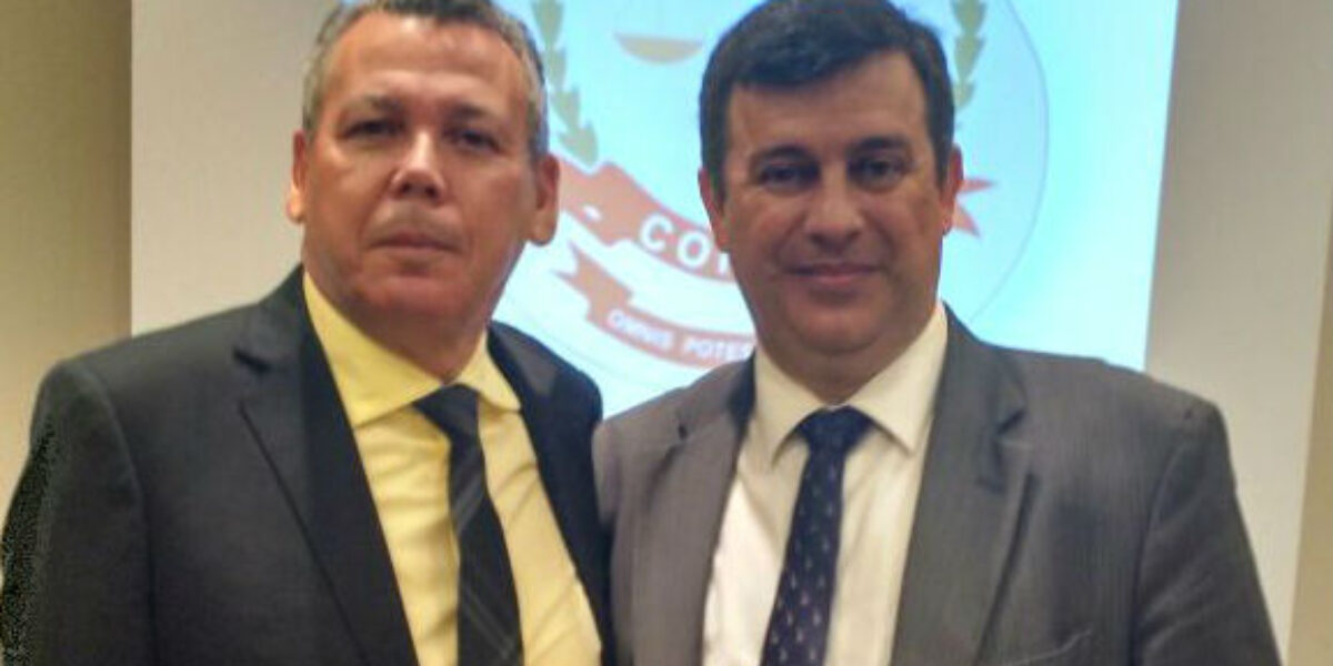 Delegado geral da PCGO encontra diretor nacional da PF em Gramado