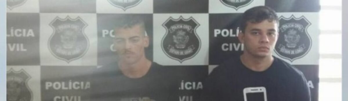 Dupla de traficantes é presa em flagrante em Aragarças