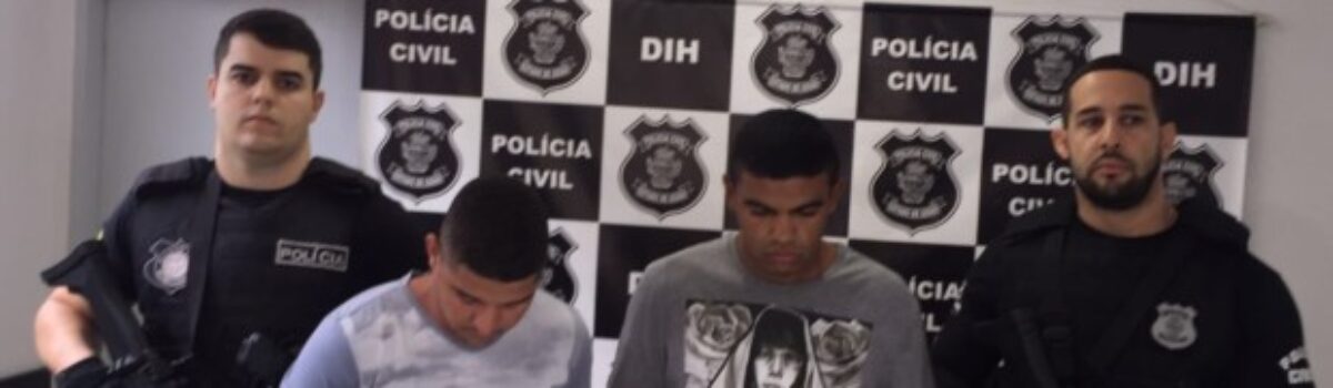 Dupla que matou por dívida de tráfico é presa pela DIH