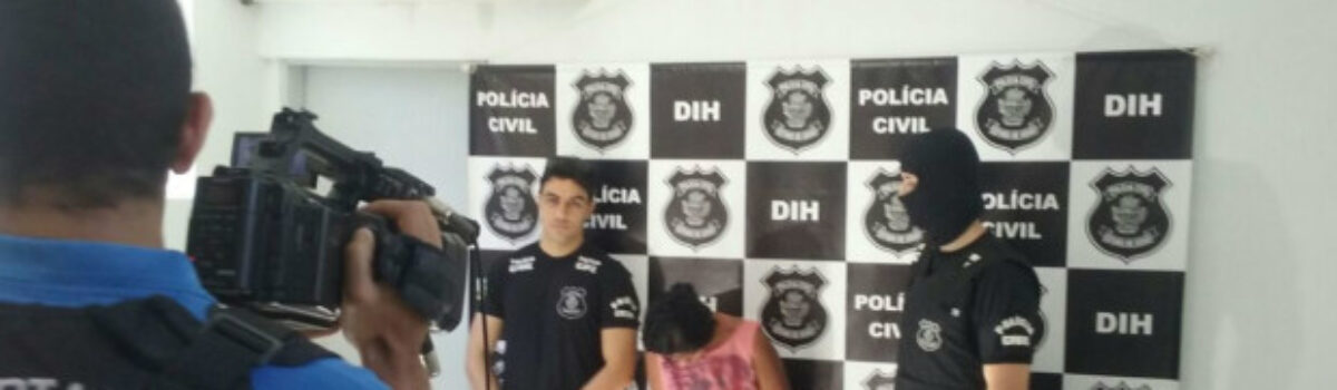 DIH apresenta autora de homicídio na Vila Bandeirantes